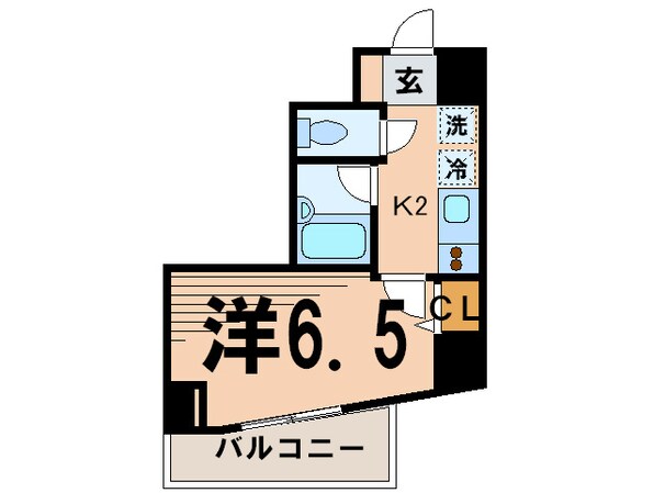 レジディア東品川の物件間取画像